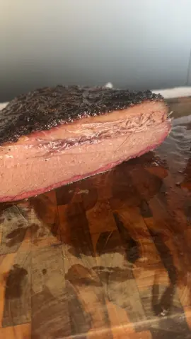 Had to post this for all the smoke ring comments…. Maybe I’m crazy… But can you see it now lol #bbq #FYP #brisket #smokedbrisket #smokering 
