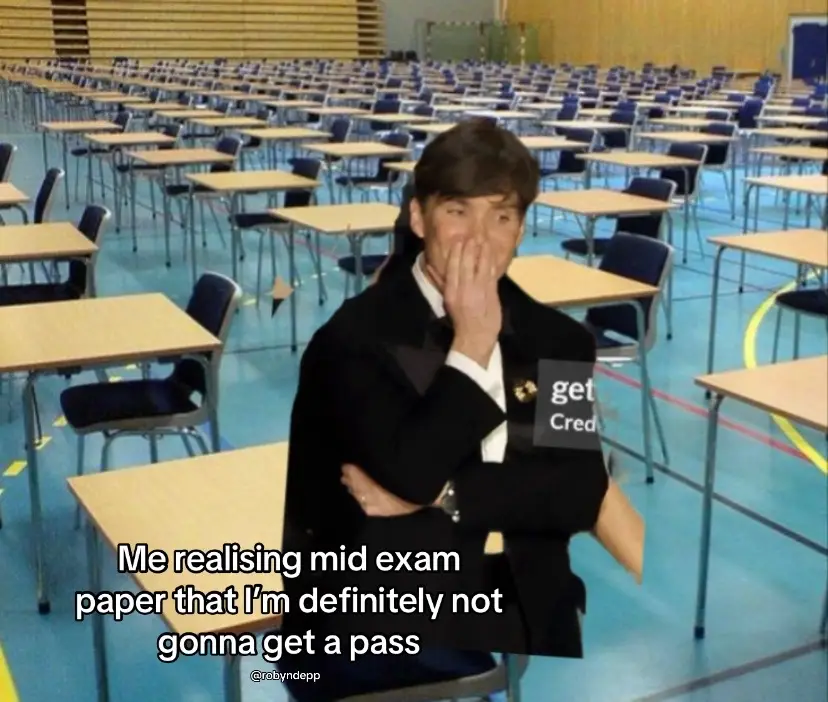 Just admit it I hate me #exam #fyp #cillianmurphy #fail #peakyblinders