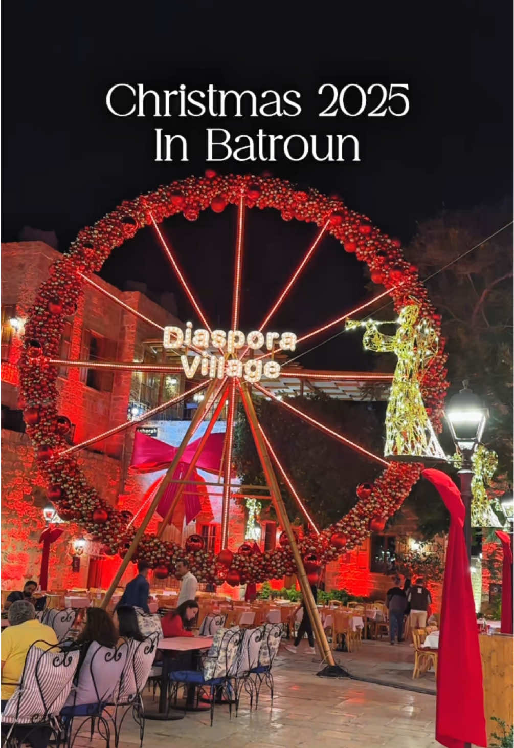 Christmas 2024 In Batroun 🎄  . . . . #christmas #lebanon #batroun #holiday #red 
