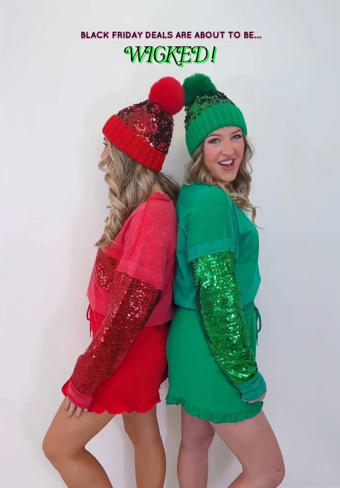 Black Friday is brewing… and it’s looking positively WICKED! 🧹💚🎀🫧 mark your calendars and set your reminders NOW!! 🫶 #wicked #glinda #elphaba #blackfriday #tiktokblackfriday 