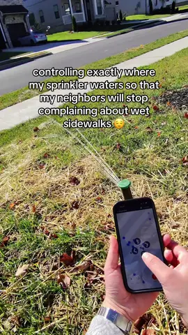 irrigreen smart sprinkler is your neighbor's new best friend #lawncare #irrigation #sprinkler #smarttech #fy 