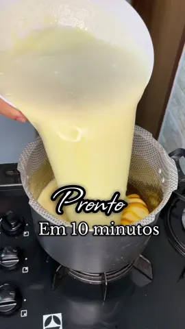 Pudim receita fácil e rápida pronto 10 minutos #receitasimples #sobremesafácil #pudim #receita #fyy 