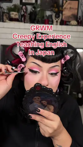 Chit Chat GRWM and a creepy story about when I was teaching English in Japan! I told you guys is still give you story times!!!! Face Details!!! Primer : @Beauty Creations Cosmetics grip primer Foundation : Beauty Creations  White concealer: @L.A. Girl Cosmetics  Liquid Blush : @kirbykosmet Liquid Bronzer : @Charlotte Tilbury  Setting powder : Beauty Creations  Powder blush : @Opulent Babe Cosmetics  Powder bronzer : Charlotte Tillbury Powder highlight : @maccosmetics  Brows : La Girl Cosmetics  Eyeshadow : Opulent Babe Cosmetics  #altmakeup #emomakeup #mommakeup #makeupover30 #grwmmakeupedition 