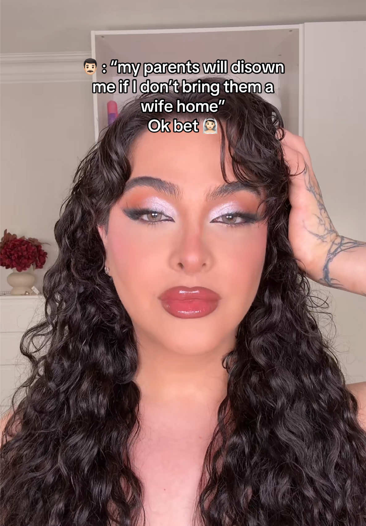 Getting on that will 👰🏻😂👨🏻👩🏻 @anua_global  @Makeup Revolution  @MUA Cosmetics  @SHEGLAM  @MaybellineUK  @nyxcosmetics_uk  @BEAUTY BAY  @Morphe Cosmetics  #makeuptransformation #genderfluid 