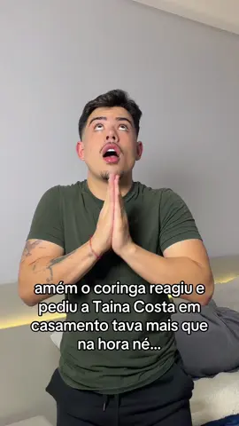 EM CHOQUE!😱😱😱#mathee_ramos #coringa #tainacosta 