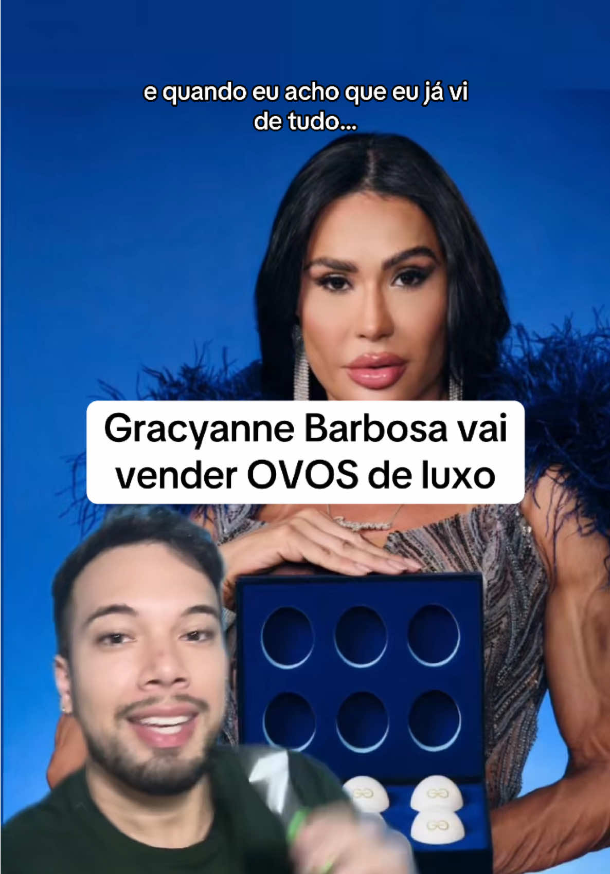 gracyovos, a linha de ovos da gracyanne Barbosa | Gracyanne Barbosa lança linha de ovos de luxo gourmet | To curioso pra saber o preço disso