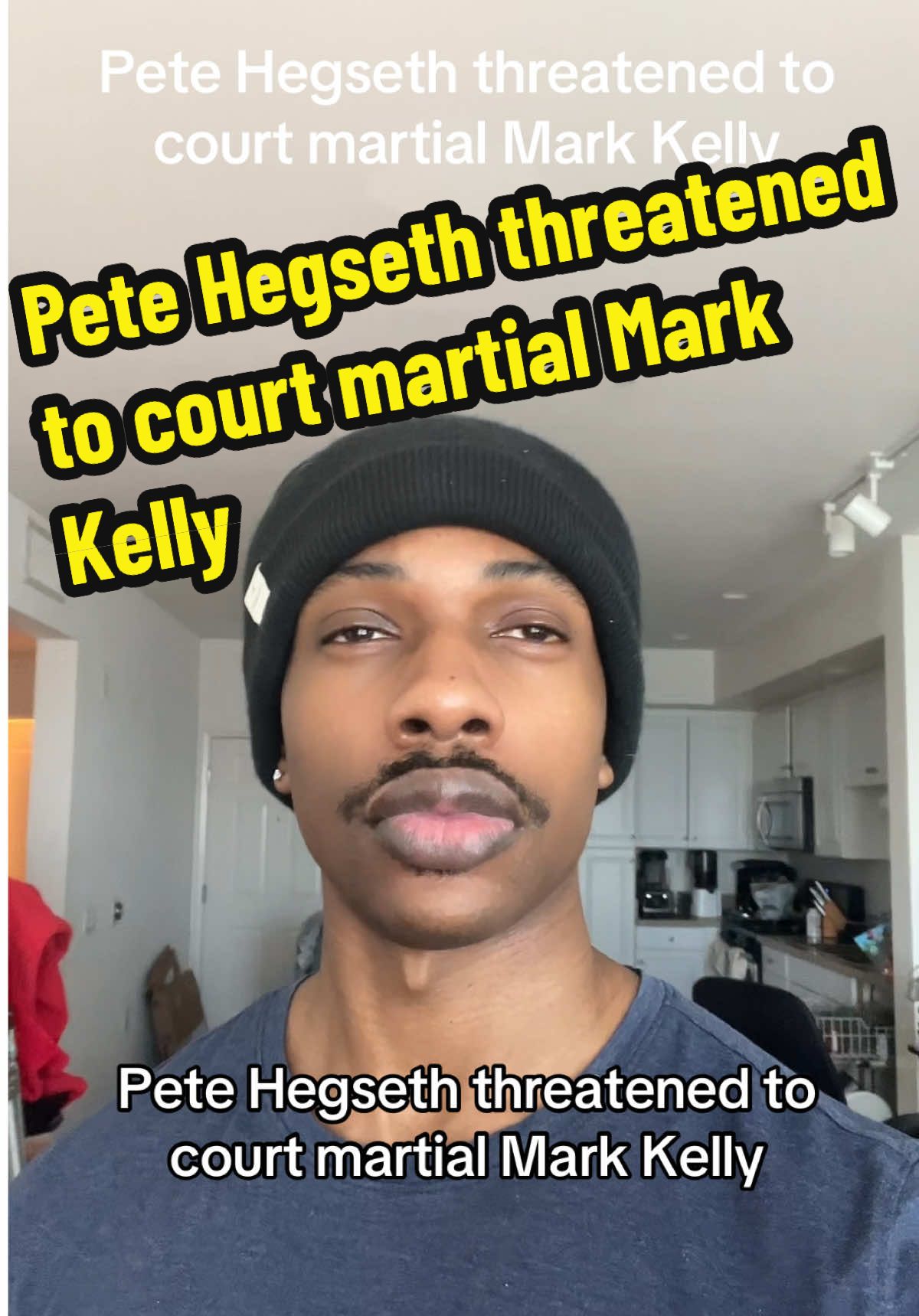Pete Hegseth threatened to court martial Mark Kelly #AdviceFromLouis #Satire News 