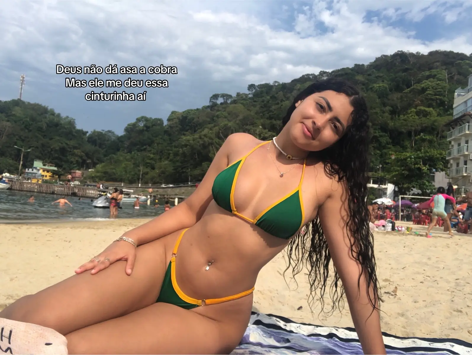 Deus caprichou em mim.