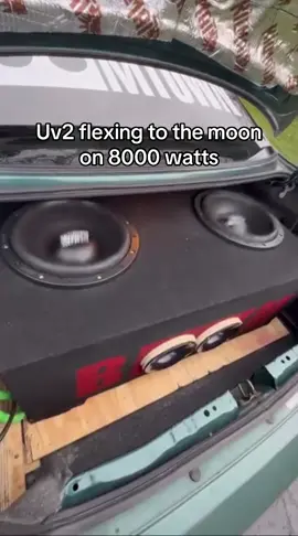 2 12 taking a beating on 8k💪 sundown @Sundown_Lovers 🔥🎶 #basshead #bass #caraudio #soundsystem #sundownaudio 