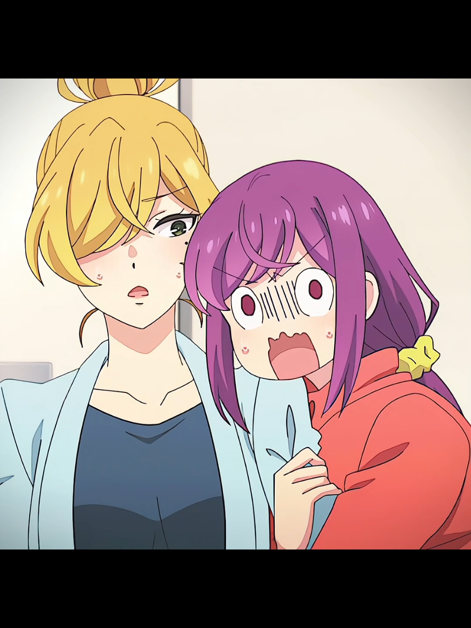 There's always a spark when they're together - A Mangaka's Weirdly Wonderful Workplace #nanafutami #kaedesatou #egaonotaenaishokubadesu #animetiktok #fypシ 