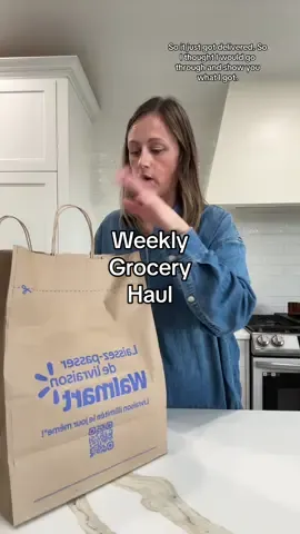 Grocery delivery to the rescue 🤝🏻 @Walmart Canada #groceryhaul #grocerydelivery #walmartfinds 