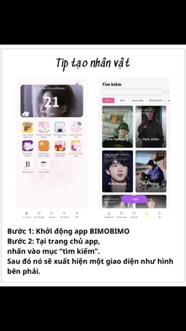 Khuya nay lên ngay tip tạo nhân vật ngoài những nhân vật có sẵn idol kpop dành cho những bạn mới chưa biết gì đây nè. Những bài sau sẽ đi khám phá từng tính năng của BIMOBIMO nhé! #BIMOBIMO #chatai #xuhuong 