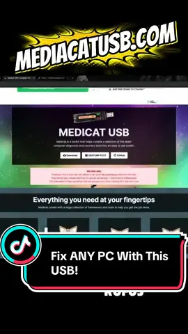 Making my own MediCat USB — the ultimate repair toolkit 🔧💻 Flashed with Rufus, set USB as the first boot device, and now I’ve got password resets, recovery tools, antivirus, and diagnostics all in one drive. This is going to be my everyday tech tool 🔥 #MediCat #RufusUSB #TechTools #WindowsRepair #BootableUSB