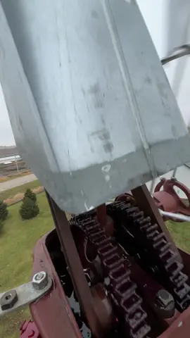This one went up today near Washington IA #foryoupage #fyp #farmlife #windmill #farm 
