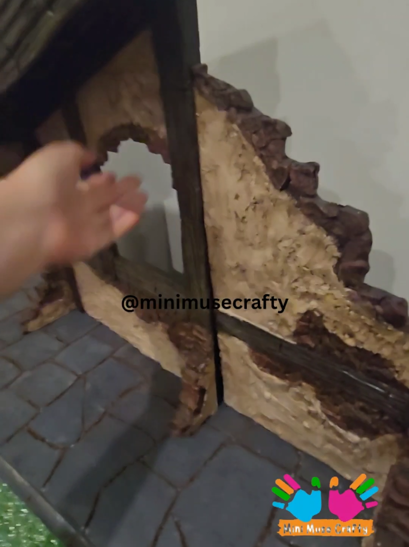 DIY Foam Rock Floor ✨ Nativity Scene Upgrade! Give your nativity scene a beautiful and realistic touch  this DIY rock floor made from foam! 🪨✨ In this short tutorial, I’ll show you how to transform simple foam into a stone-like path, perfect for Christmas nativity decorations or miniature displays. This project is: 🎄 Budget-friendly 🪨 Super realistic ✨ Easy and fun for all ages Bring your holiday setup to life with this simple crafting hack! Follow for more Christmas DIYs, miniatures, and nativity décor ideas 🎁❤️ #NativityDIY #ChristmasCrafts #FoamCrafts #RockFloorDIY #MiniatureDIY              