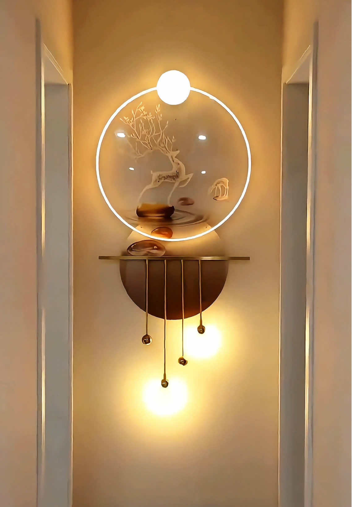 #nangtrongnha #trangtrinha #decornhadep #tranhdenled #dodecor 