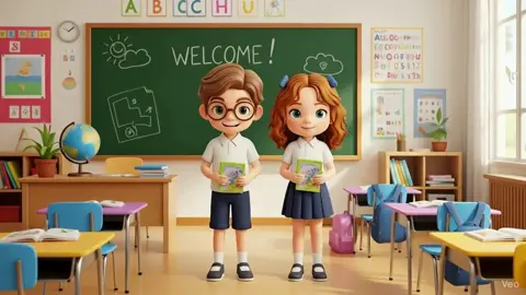 Dẫn đôi chào mừng thầy cô sẽ như thế nào thầy cô nhỉ? Ra mắt bộ đôi đồng hành mới, gửi tặng thầy cô một chiếc video xinh xinh của 2 ẻm ạ! #ungdungai #videoai #chaomungthayco #dayhocdoimoi #nabin