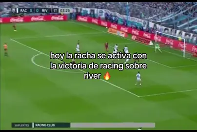activen la racha que river quedó afuera 🔥 #racing #river #futbolargentino #racha #tendencia 