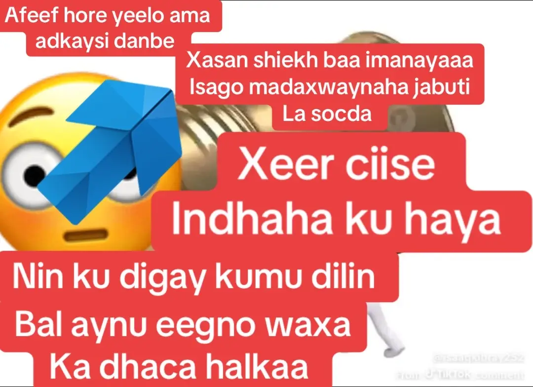 Ka dhacday gobolada waqooyi iyo saylac and laascanood dawladuna kula socotay waliba report laga qoray Beesha Calamka la hor dhigay waa iga tallo hala joojiyo intuu goori goor tahay wcs 