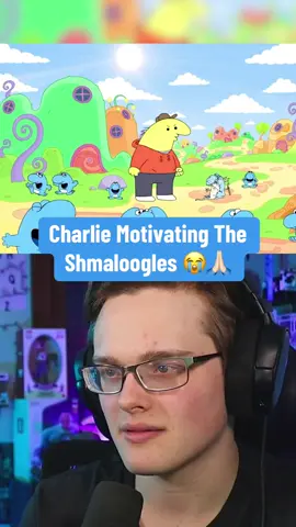 Charlie Motivating The Shmaloogles 😭🙏🏻 #smilingfriends #dravenreacts #reaction #react #adultswim @[adult swim] 