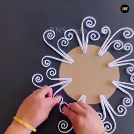 Unique diy Paper Wall Hanging ❤️ #beautiful #creative #handmade #DIY #fypシ #wallhanging #foryou #viral #foryoupage #making #rnscrafts #decor #idea #paper #decoration 