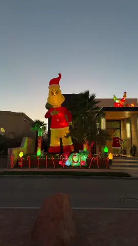 Grinchmas ready! ☺️💚 #grinch #grinchmas #christmas #christmaslights 