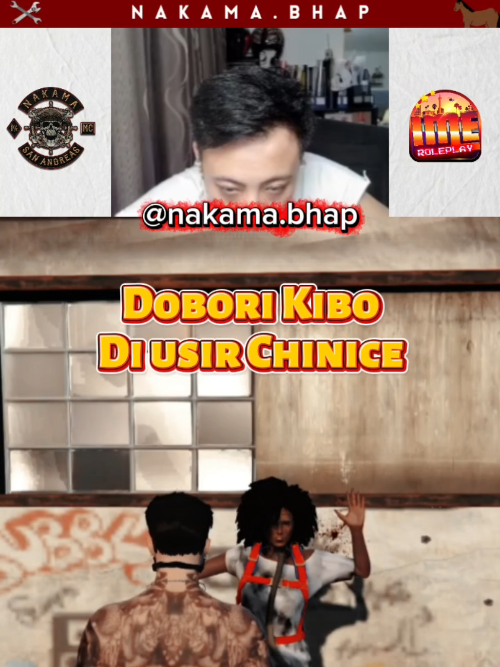 it's okay Kibo, @dobori10 Nice RP subuh bang @deryzky  #imeroleplay #nakamamc #imentertainment #roleplayerindonesia 