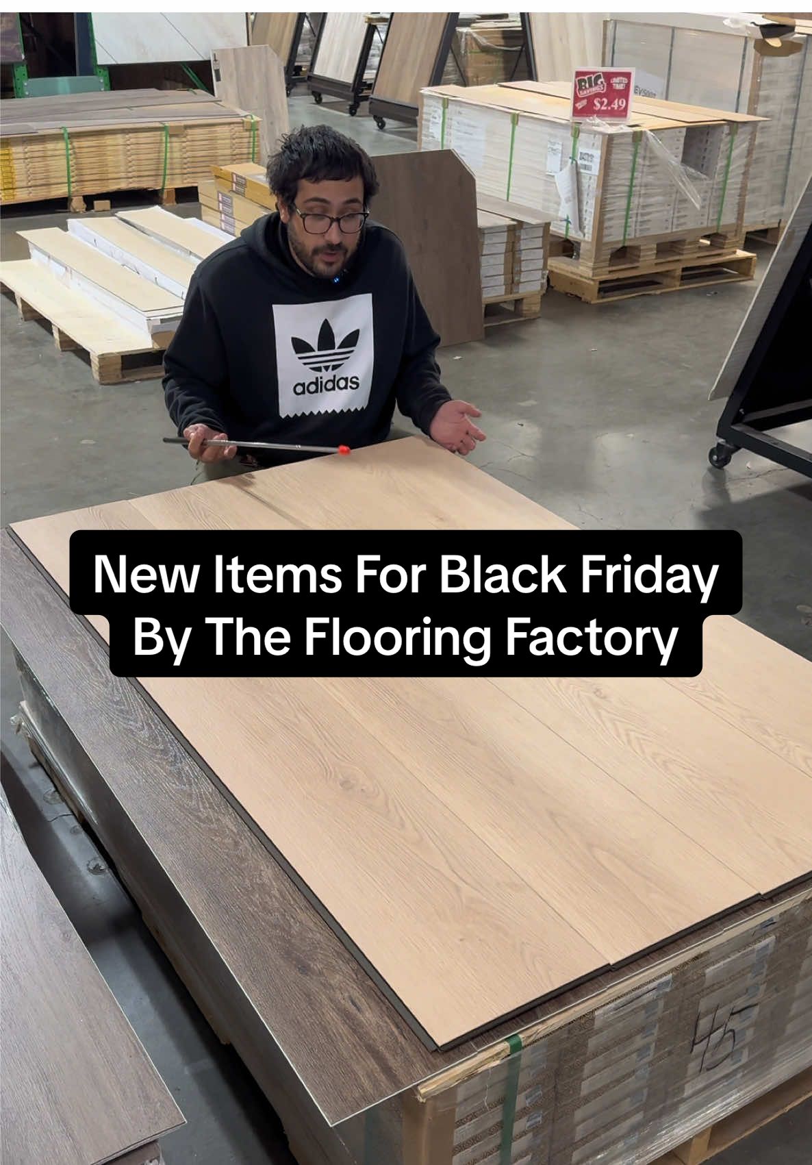 Introducing a new budget friendly line at The Flooring Factory. Here’s my favorite color from that line called Claystone Oak. Bringing the same quality we’re known for at a competitive price.  This beautiful floor boats an AC5 rating and it’s waterproof for over 300 hours.  It’s also paired up with a authentic EIR texture and a painted micro bevel edge. Let us know what you think about this color?  #homeimprovement #flooring #diyproject #homeremodel #remodel     
