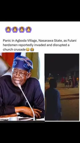 Panic in Agboda Village, Nasarawa State, as Fulani herdsmen reportedly invaded and disrupted a church crusade #whattowatch #goViral #Lifestyle #makemefamous #fyppppppppppppppppppppppp 