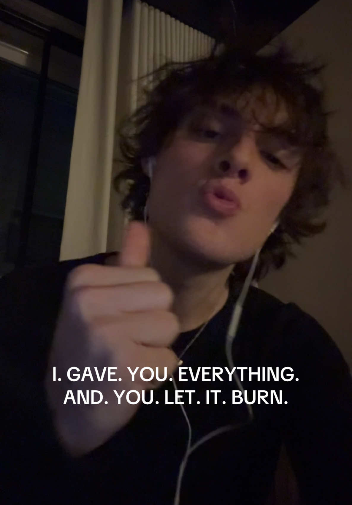 i made this last night at 2am & every lyric hurts. #fyp 