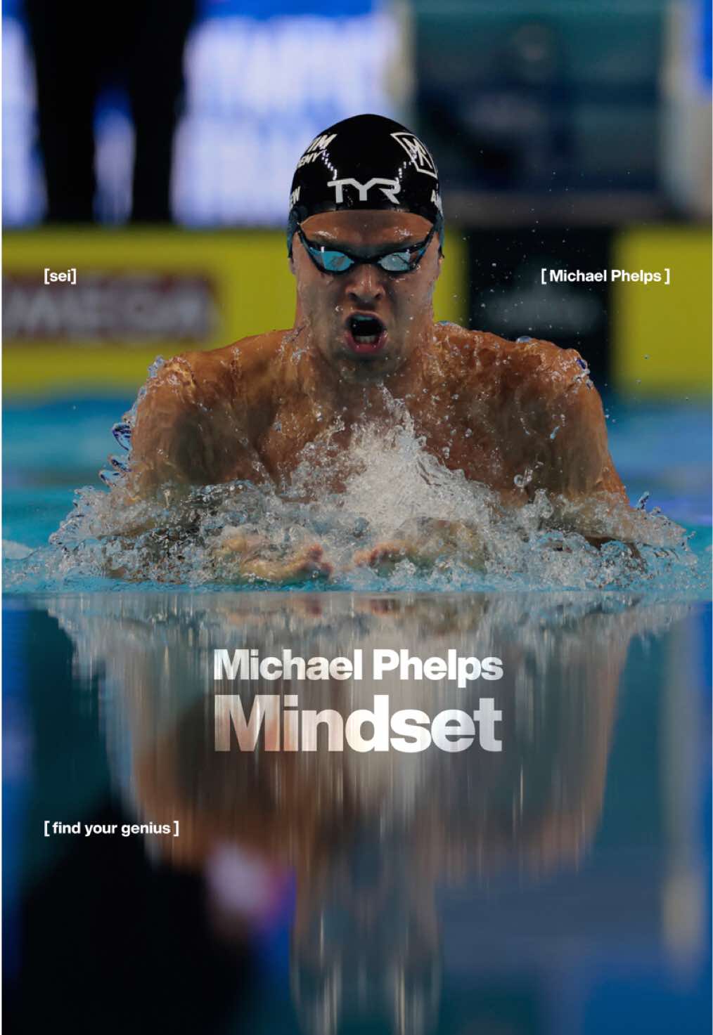 What separates the good from the greatest is mindset... [Michael Phelps]’ mindset shows that mental toughness, not excuses, is the key to success. The greatest push through discomfort, embracing challenges to rise above. True greatness starts in the mind. Click the link in our BIO to get your 3-min newsletter. Every week we discuss topics that can transform your life. #michaelphelps #sports #swimming #sei #findyourgenius