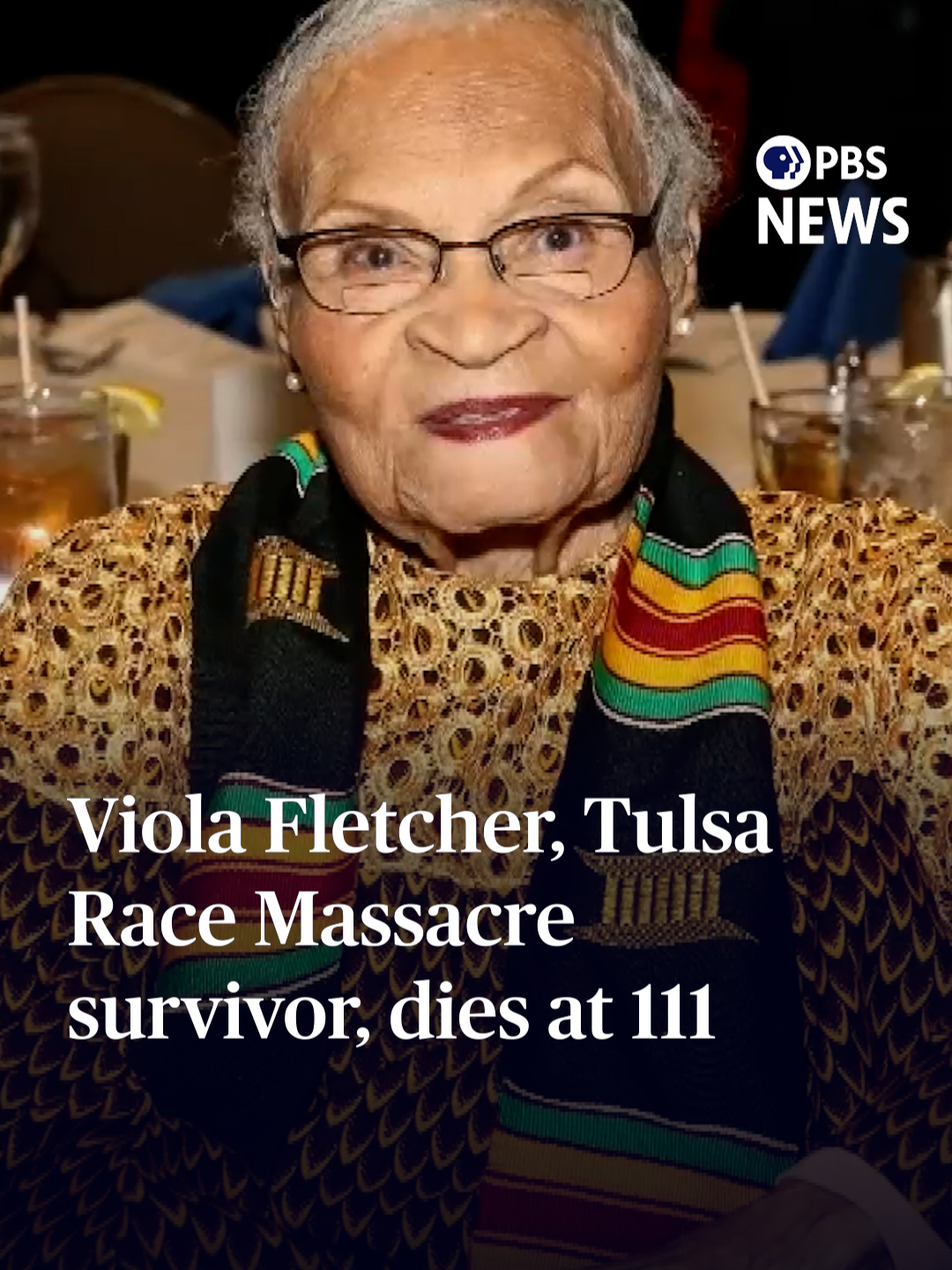Viola Fletcher, the oldest living survivor of the 1921 Tulsa Race Massacre, has died at 111 years old. Fletcher was just 7 years old when a white mob destroyed the Greenwood district of Tulsa, once known as Black Wall Street, killing hundreds, burning businesses, schools, and churches, and leaving as many as 10,000 people homeless. Fletcher was one of two survivors who sued the state of Oklahoma seeking damages from the city. Last year the state's Supreme Court rejected their case, dealing a serious setback to a decades-long fight for reparations. Fletcher’s grandson, in confirming her passing, said “she had a beautiful smile on her face… she loved life, she loved people.” #pbsnews #newshour #pbsnewshour #news #tulsa #oklahoma #blackhistory