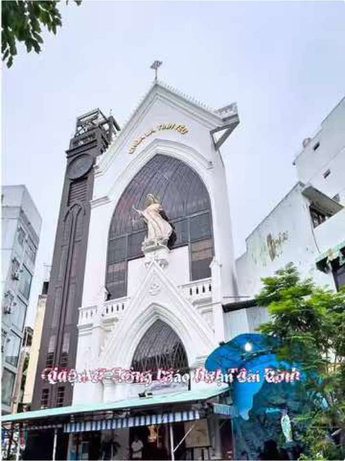 Giáo xứ Công Lý, Quận 3, Hạt Tân Định, TGP Sài Gòn. #catholicchurch #hanhhuongconggiao #conggiao #nguoiconggiao #saigon 