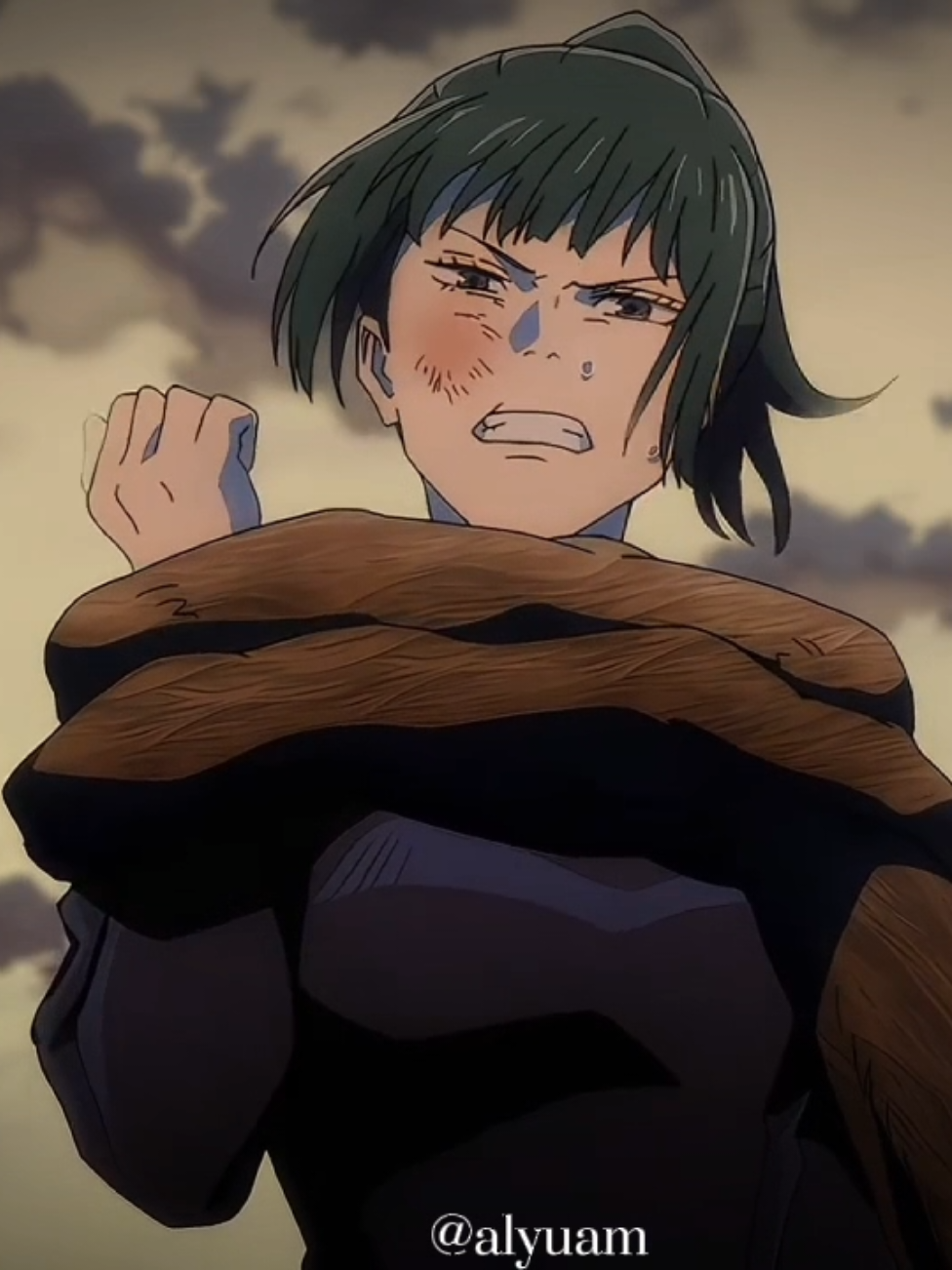 #MAKIZENIN // que Deus tire a preguiça q eu to de viver 💔 || @이사 @♰  helena' @João Pedro #edit #tipografia #jujutsukaisen #maki 