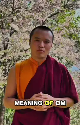 What is the meaning of om mani padme hung?     # lopon #sample #teacher #lama #happness #peace 
