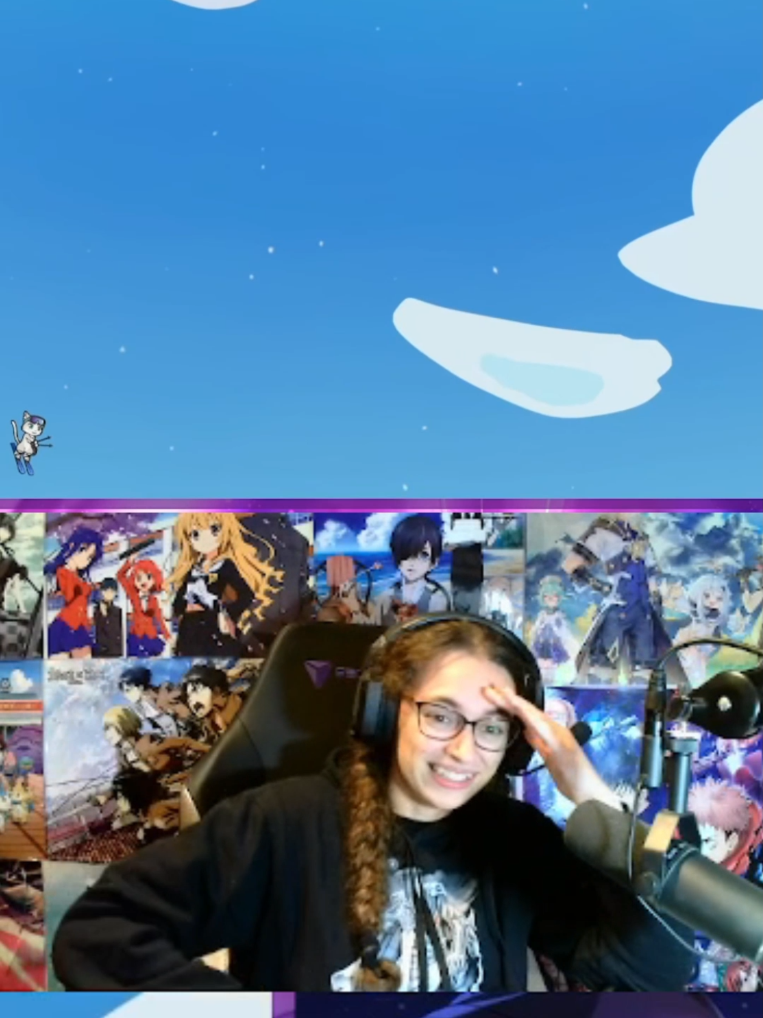 FAKE SCENE AND BODY | Twitch: hitomikeiko #hitomikeiko #hitomikeikoreaccion #anime2025 #animetemporada #animetemporada2025 #isekai #animeisekai #isekaiquartet #subaru #rezero #overlord #konosuba#animecomedia #otakutiktok