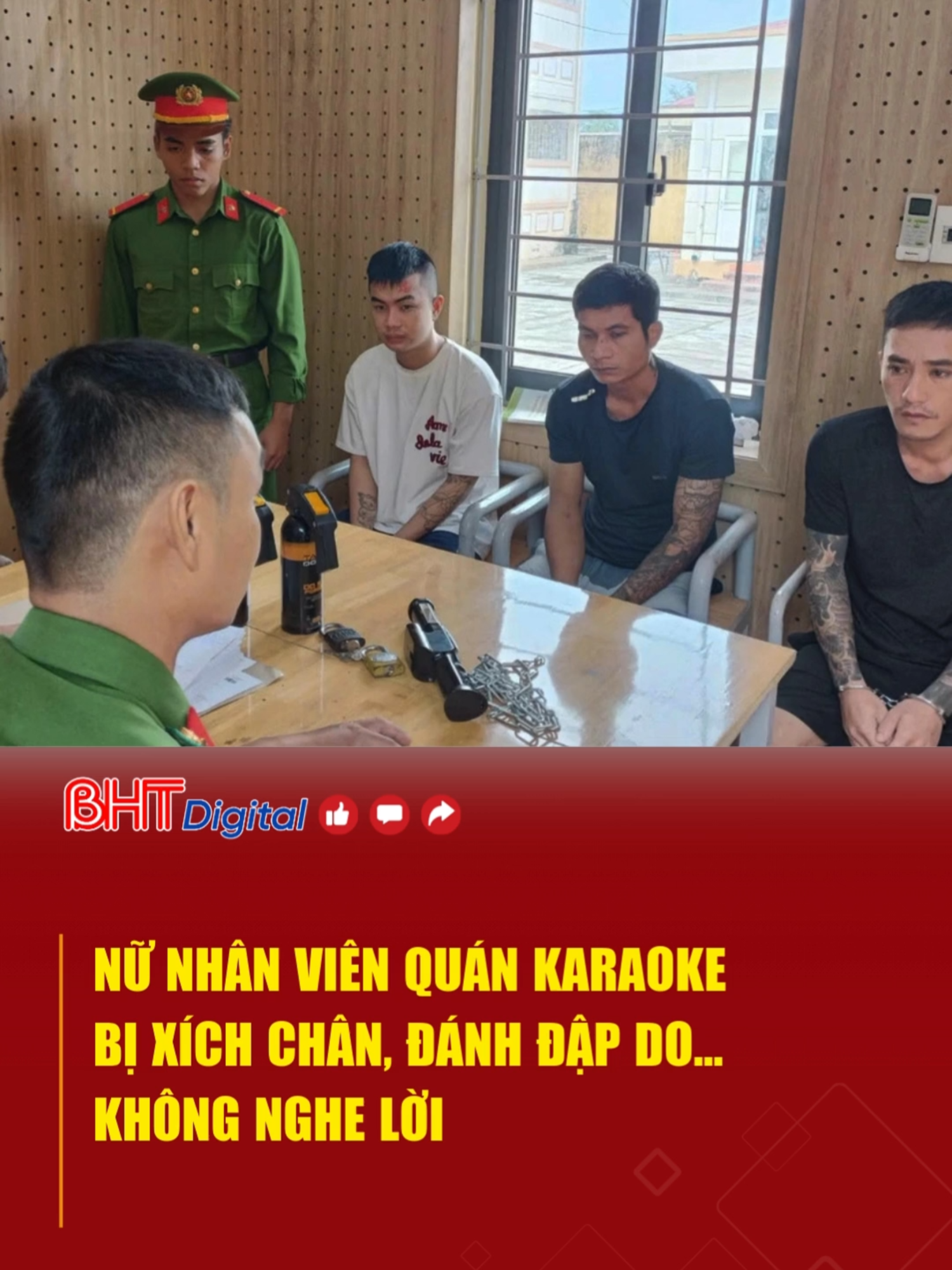 Nữ nhân viên quán karaoke bị xích chân, đánh đập do... không nghe lời #tiktokviral #tintuc24h #tinmoi #tinnong #socialnews #trending #nhanvienkaraoke #bixichchan #danhdapdaman