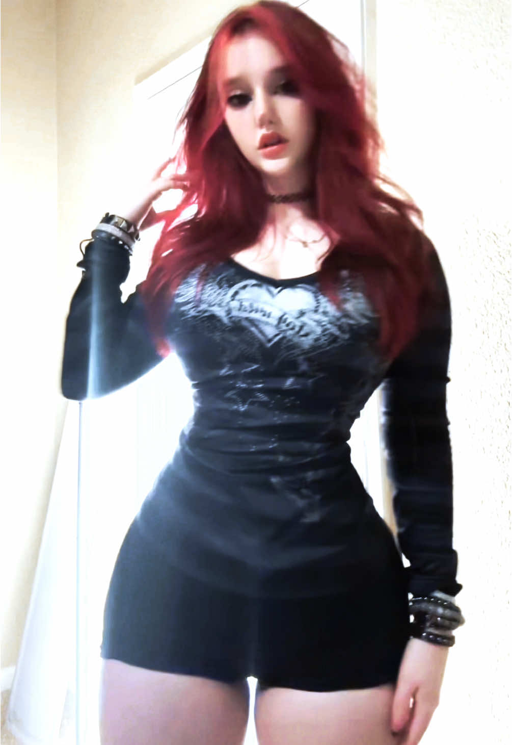 This fit was boring without the belt :/ #OOTD #alternative #altgirl #gothgirl #gotica