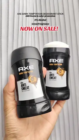 Long lasting protection against sweat and odor #axemen #axedarktemptation #deodorantstick #antiperspirant #antisweatdeodorant 