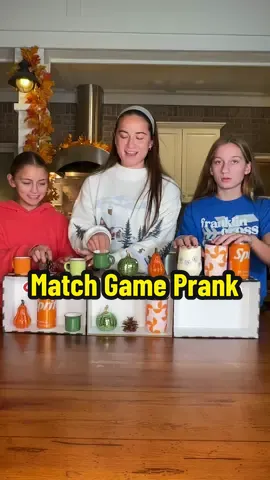 How long will it take her to figure it out?😂#familygamenight #FamilyFun #matchgame #thanksgivinggames #gameswithfriends 
