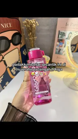 jadi anjl0k pawrah😫🫵🏻#brighteningmicellarwater #glad2glowmicellarwater #micellarwaterpink #G2G 