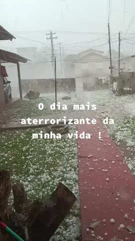 #ErechimRS #chuvadegranizo  gigante 