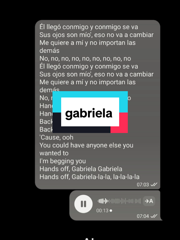 HEHEHEHE shout out to @katseyeworld  #cover #song #lyrics #fyp #gabriela 