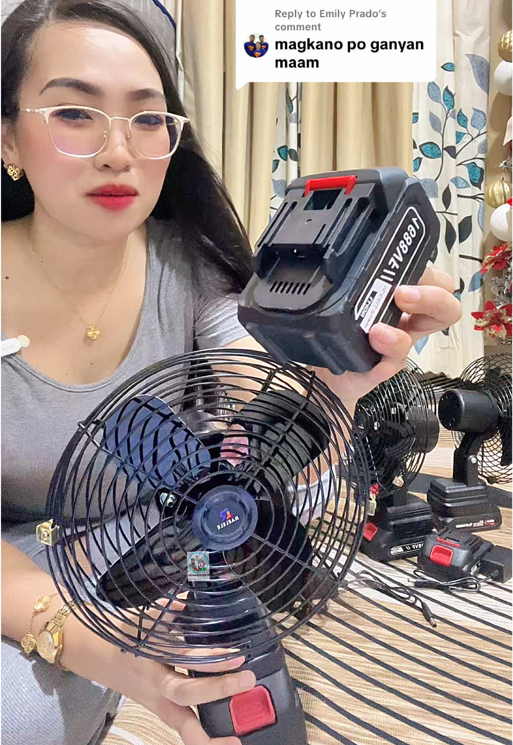 Replying to @Emily Prado Mi mag claim ng vouchers sa yellow basket naka SALE po 🫶 #cordlessfan #minifan #rechargeablefan #lithiumbattery #mimadessy  Disclaimer the price and promo may changes anytime 