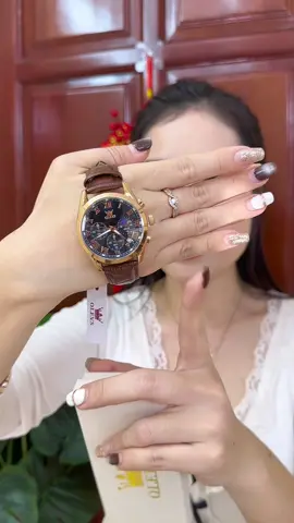 Mẫu đồng hồ quốc dân , chạy full 6 kim nhà Olves #donghonam #donghonamcaocap #donghodep 