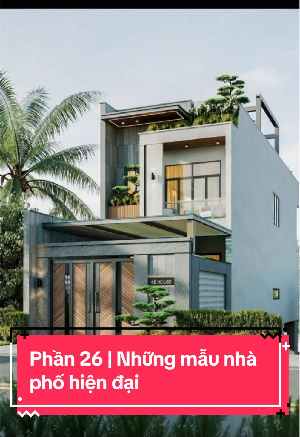 Phần 26 | Những mẫu nhà phố hiện đại. 48 House - Công trình thực tế được thiết kế bởi Anvie Home #anviehome #thietkekientruc #thietkenhadep #xuhuong #nhapho 