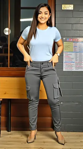 Celana Cargo Wanita Panjang #celanacargo  #cargopensil 