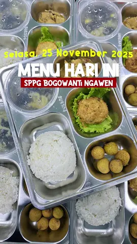 Menu Hari ini : Nasi Putih, Ayam Teriaki, Tahu fantasi, Sop Jagung dan Jamur Kuping, Bua Kelengkeng #makanbergizigratis #gerindra #fyp #bgn #mbg @gerindra @PRABOWO SUBIANTO @Gibran Rakabuming 
