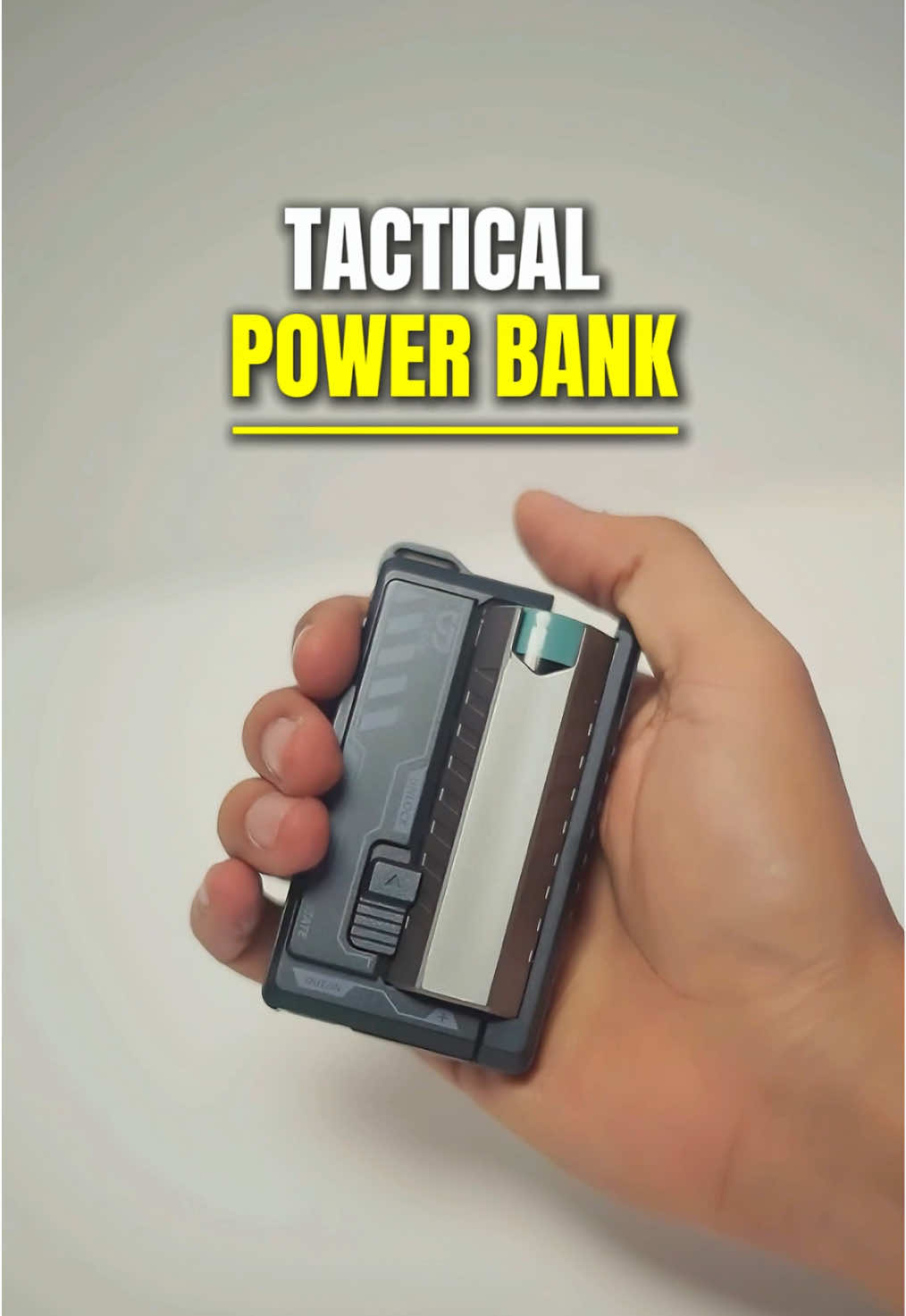 Powerbank tactical dengan kapasitas baterai 10.000 mah🥰#powerbank #powerbanktactical 