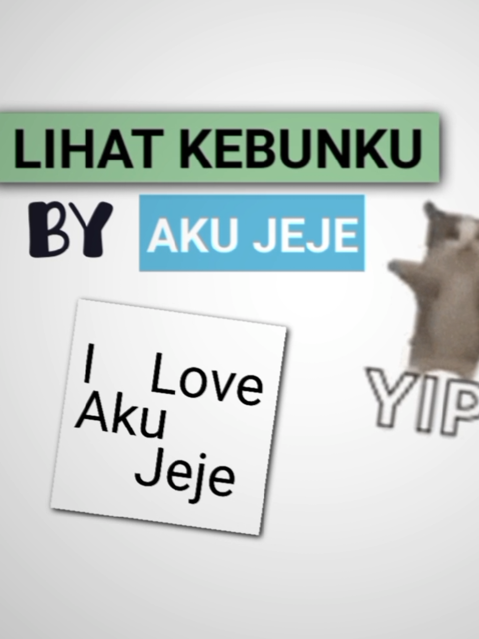 Inimah My kisah banget ... #lihatkebunku #akujeje #song #information #kyox51 